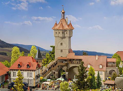 FALLER Historic Town Gate Model Kit I HO Gauge 130400