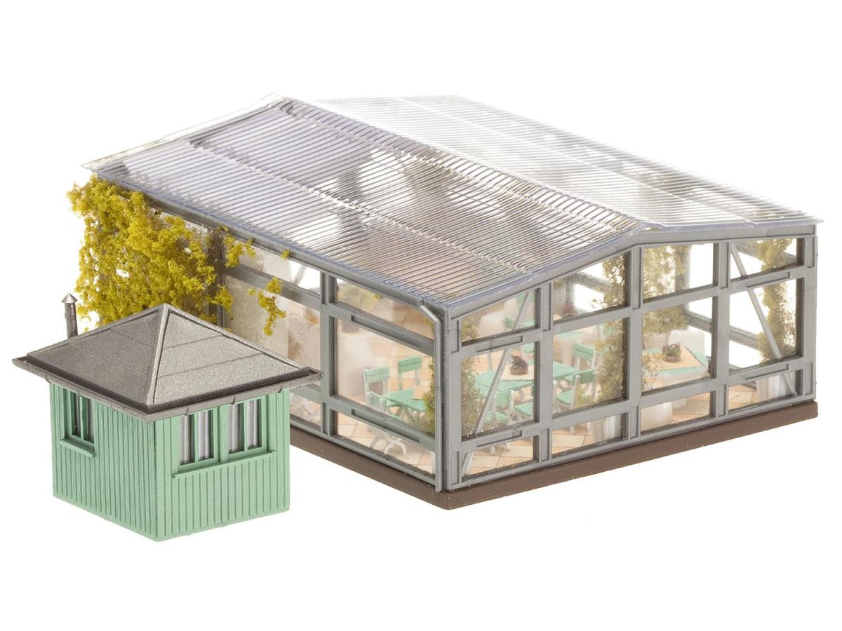Faller Winter Garden Bistro Kit V HO Gauge 130509