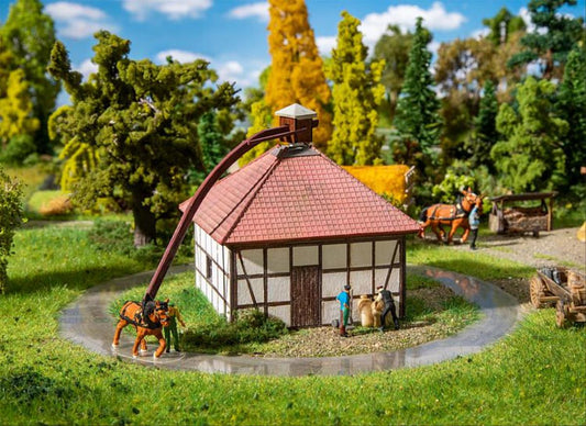 Faller 130582  Rahden Horse Driven Mill Laser Cut Kit I HO
