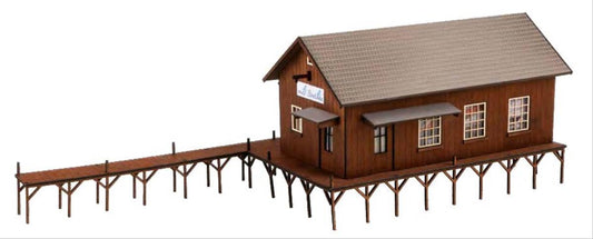 Faller Boathouse Laser Cut Kit III FA130588 HO Scale