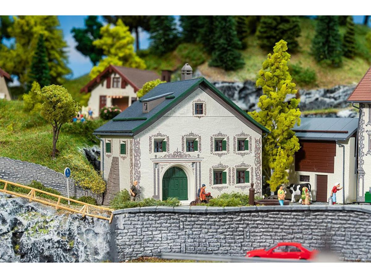 Faller FA130662 Guarda Budnerhaus Alpine House Kit I HO Gauge