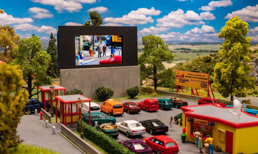 Faller Drive In Cinema Kit IV FA130880 HO Scale