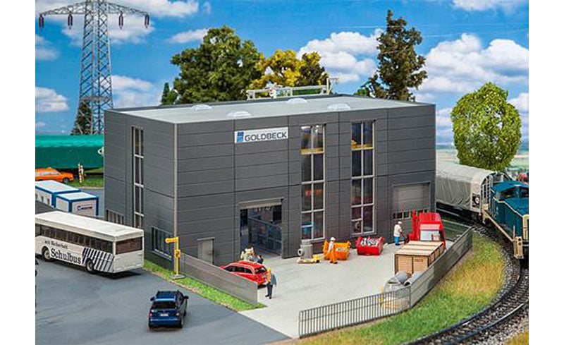 FALLER Goldbeck Industrial Building Model Kit VI HO Gauge 130890