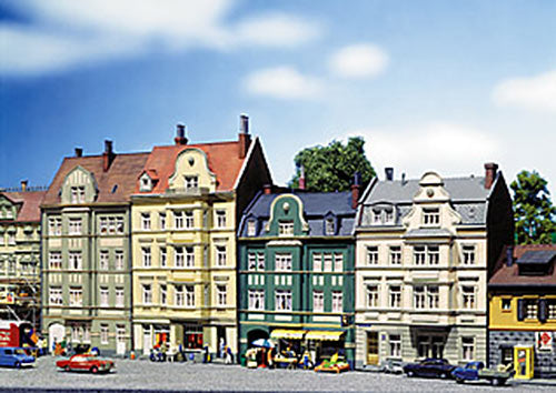 FALLER Goethstrasse Row of Townhouses Model Kit I HO Gauge 130915