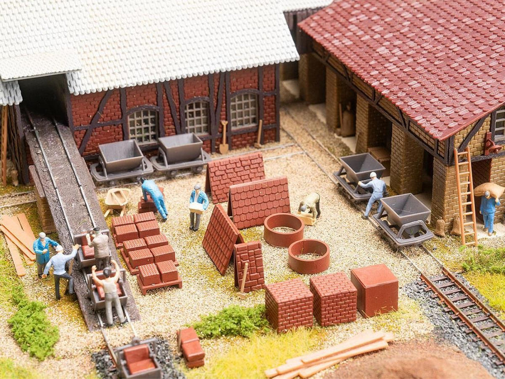 Faller FA130952 Historic Brickworks Kit HO Gauge