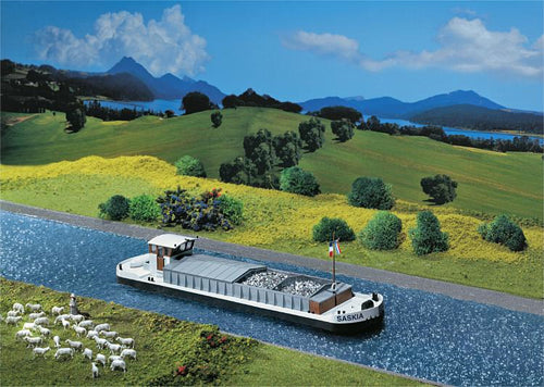 FALLER Cargo Barge Model Kit III HO Gauge 131005