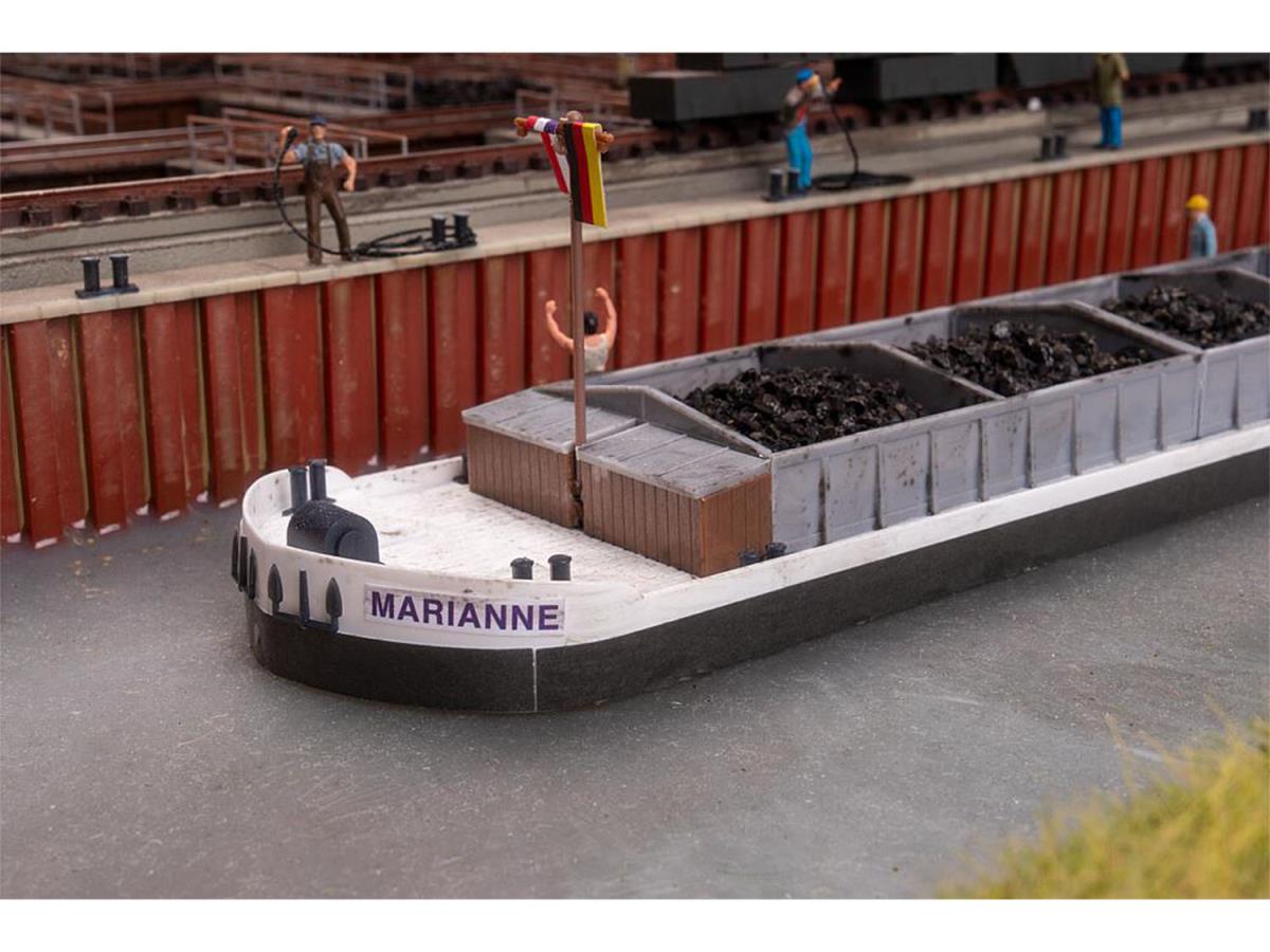 Faller River Freighter Cargo Barge Kit IV HO Gauge 131018