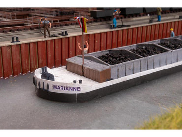 Faller River Freighter Cargo Barge Kit IV HO Gauge 131018