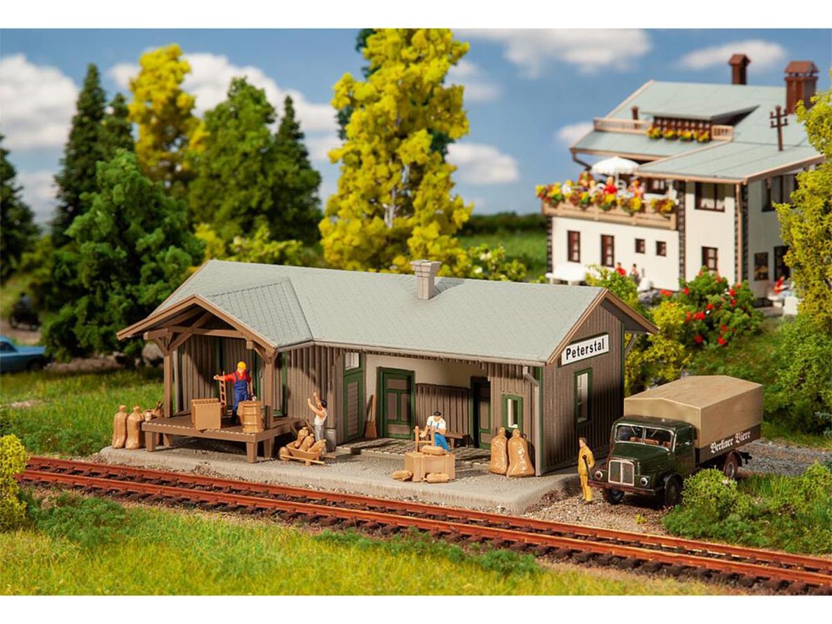 Faller FA131394 Peterdtal Wayside Station Hobby Kit II HO Gauge