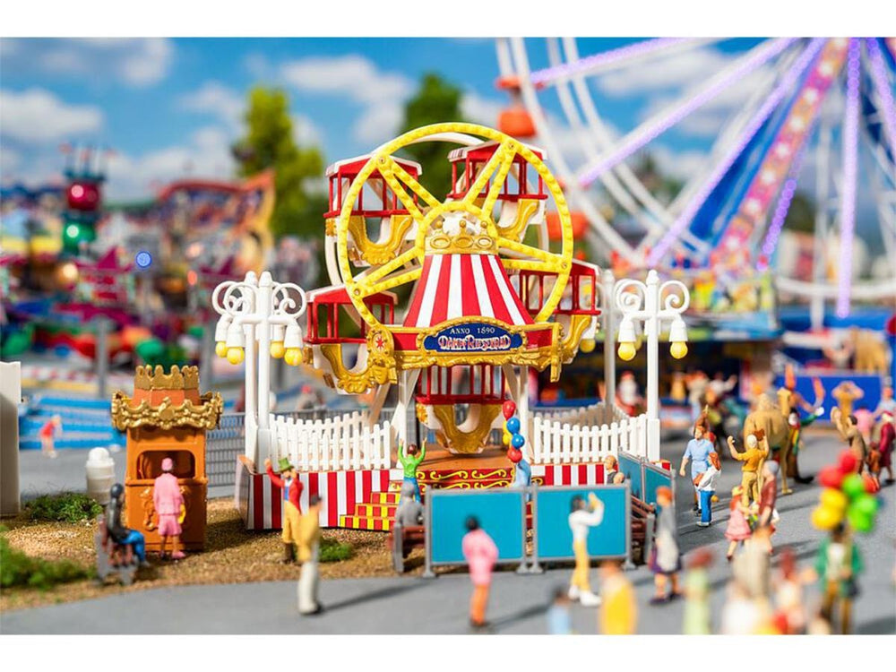 Faller FA140311 Historic Ferris Wheel w/Motor Fairground Kit III HO Gauge