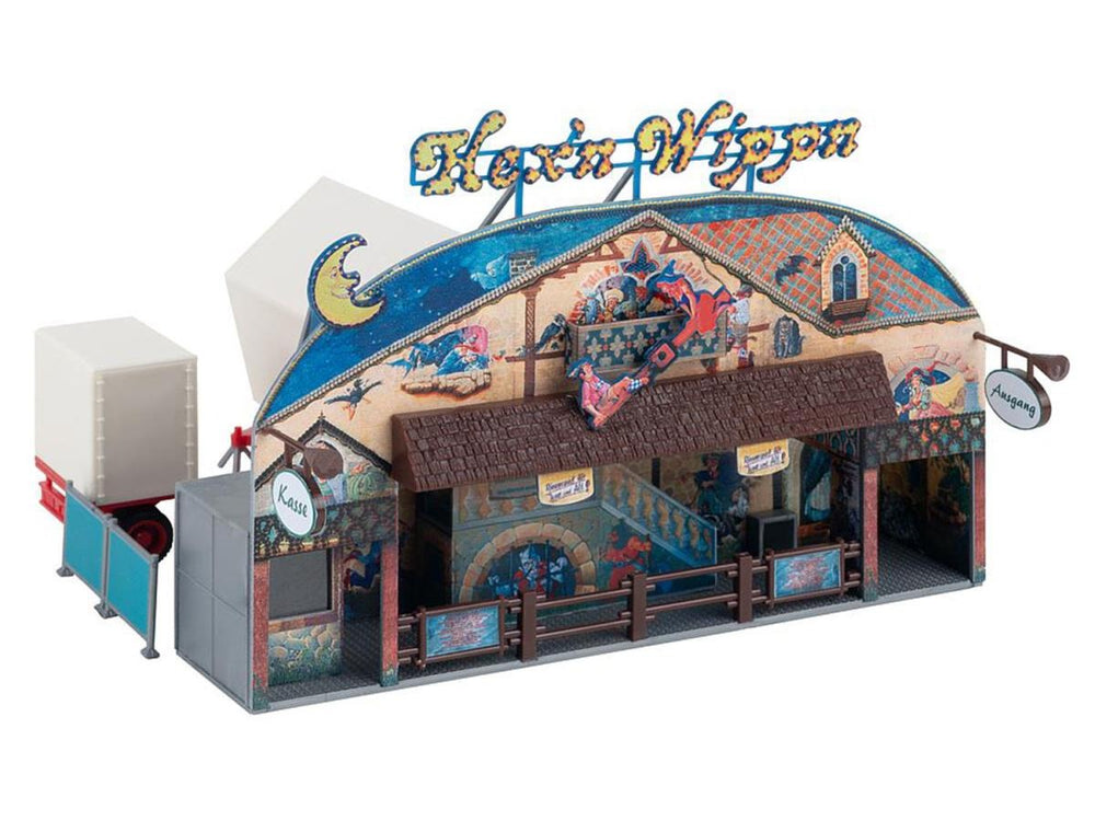 Faller FA140419 Hexn Wippn Revolving House w/Motor Fairground Kit IV HO Gauge