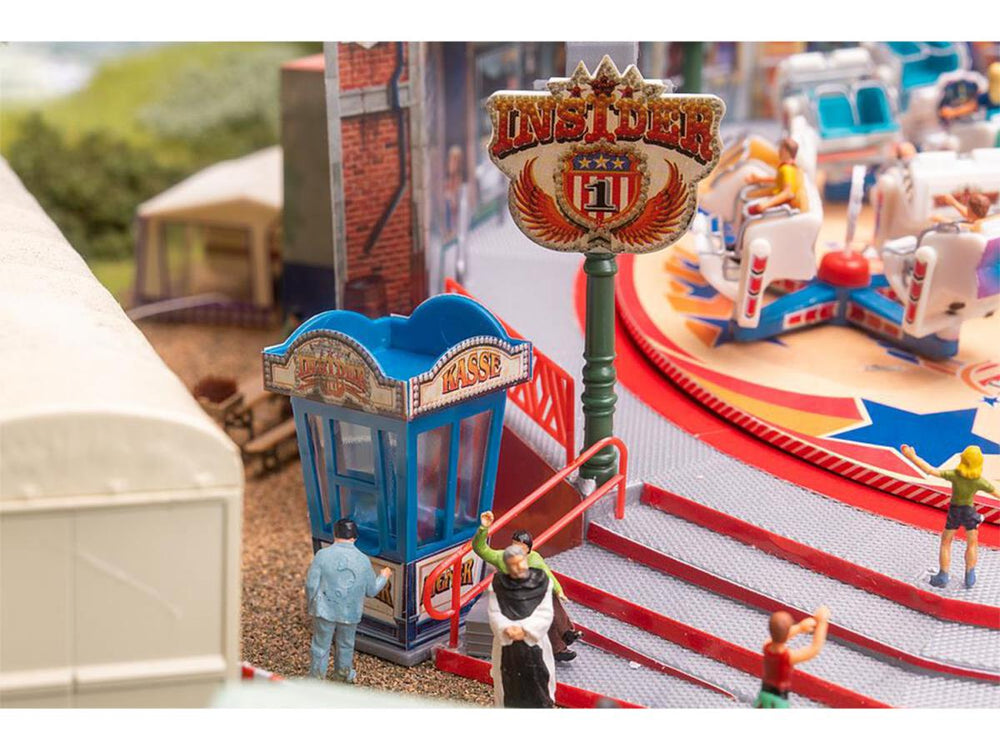 Faller Insider Roundabout Fairground Kit w/Motor V HO Gauge 140434