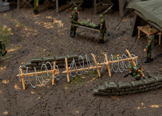 Faller 144122 Military Barbed Wire (15) Kit V HO