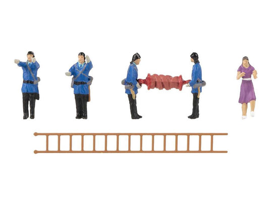 Faller 151639  Firefighters (Epoch III) Figure Set HO