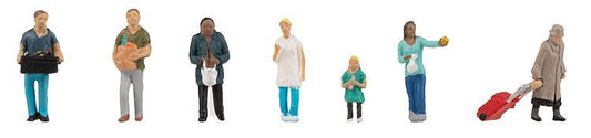 Faller 151642  At the Shops Figure Set HO