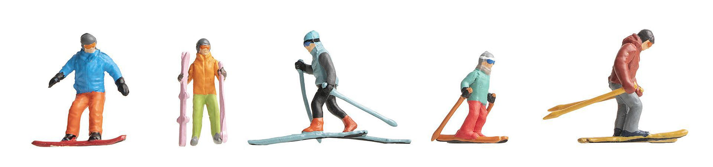 Faller 151650  Winter Sports Figure Set HO