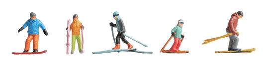 Faller 151650  Winter Sports Figure Set HO