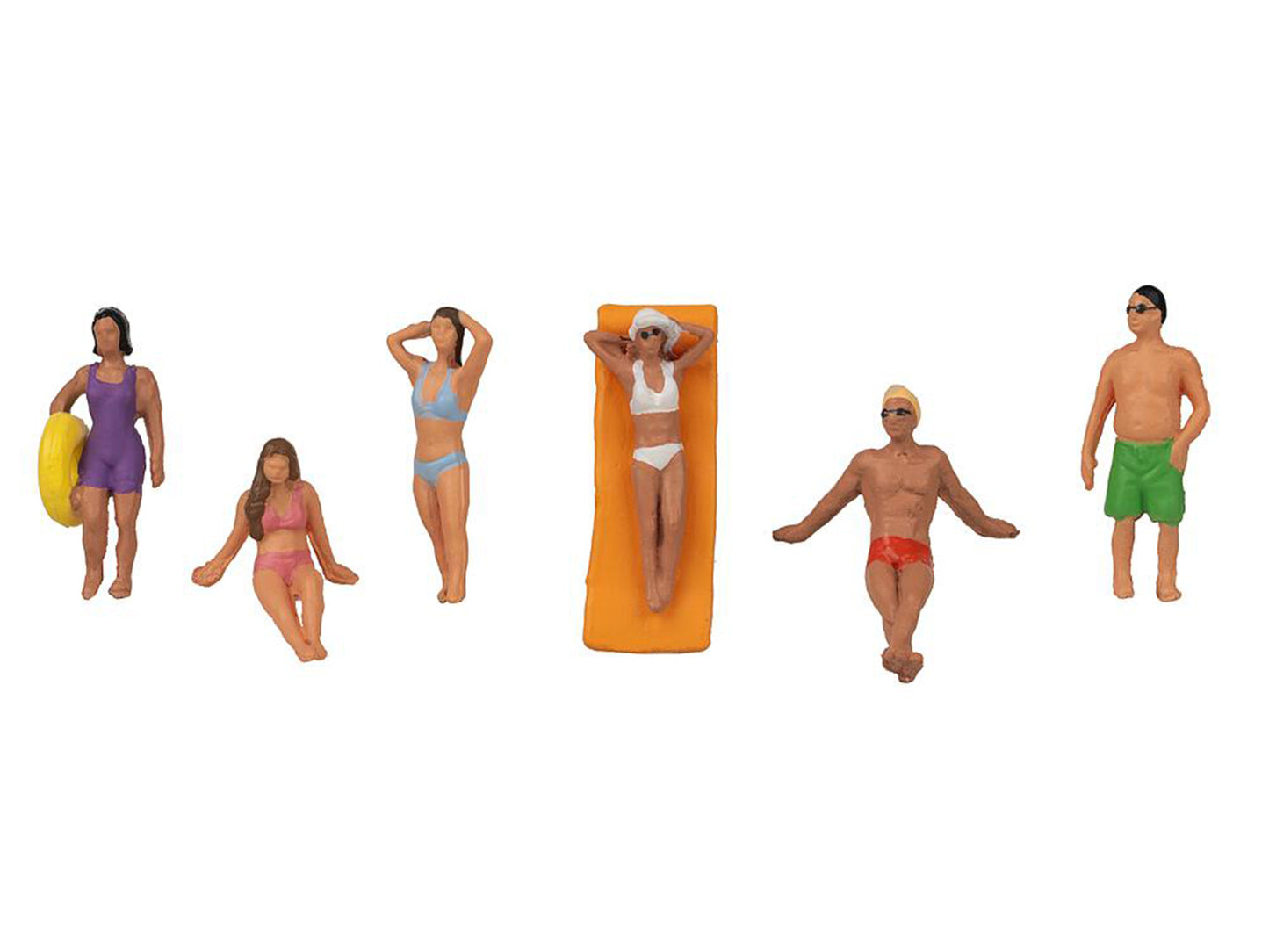 Faller On the Beach Figure Set FA151688 HO Gauge