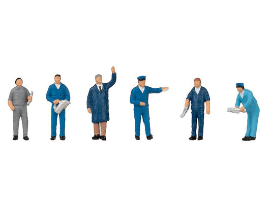 Faller Petrol Station Staff Figure Set FA151691 HO Gauge