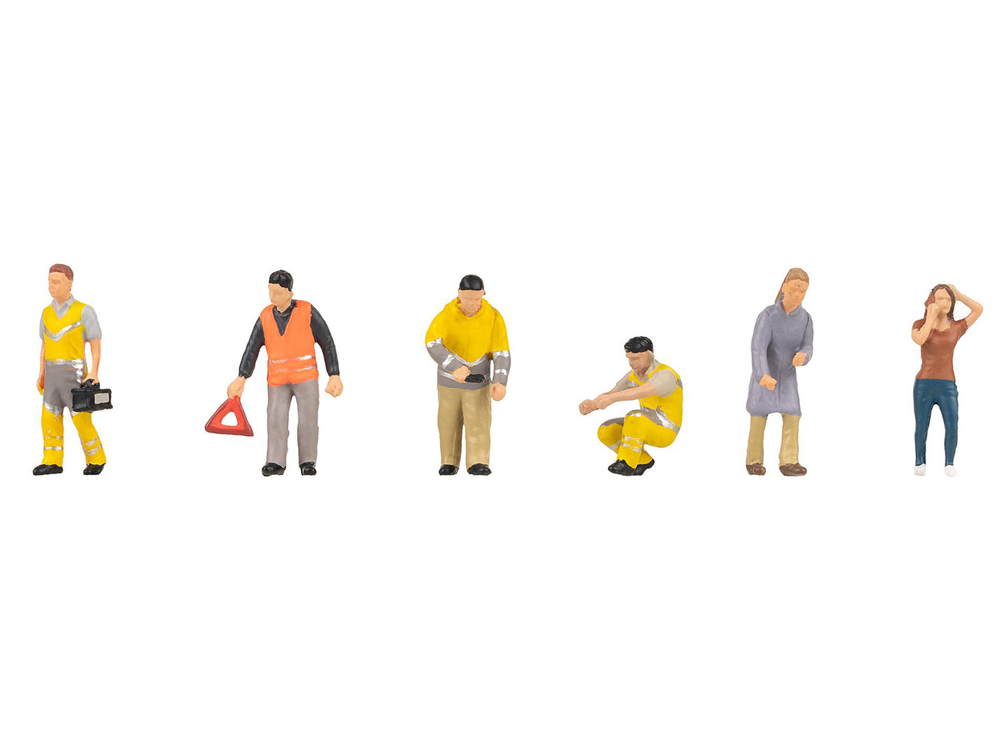 Faller 151712 ADAC Breakdown Service (6) Figure Set HO Gauge