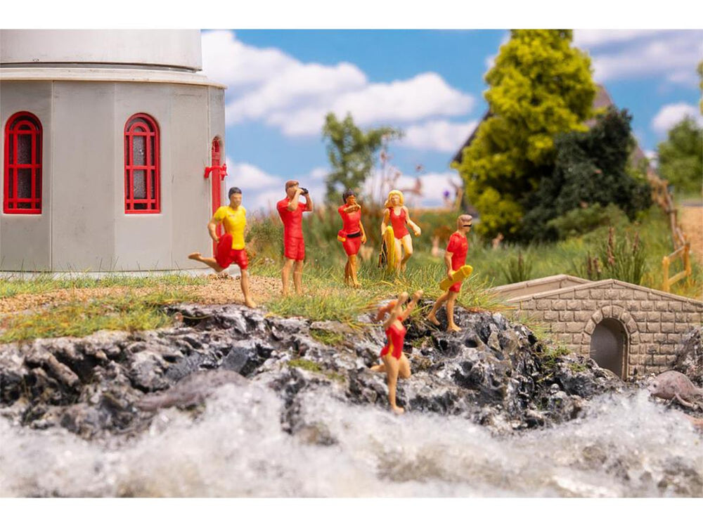 Faller Lifeguards (6) Figure Set HO Gauge 151724