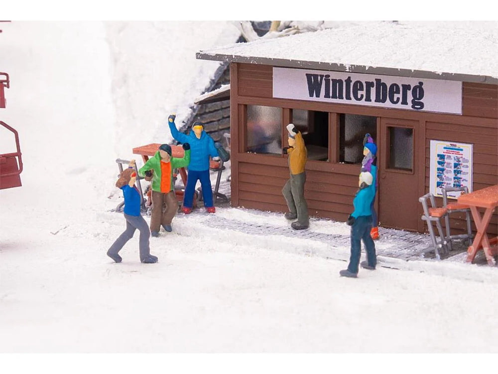 Faller Apres-Ski Revellers (6) Figure Set HO Gauge 151732
