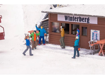 Faller Apres-Ski Revellers (6) Figure Set HO Gauge 151732