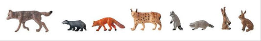 Faller 151915  Forest Animals (8) Figure Set HO