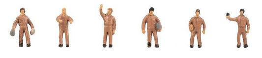 Faller 155609  UPS Parcel Operatives Figure Set N Gauge