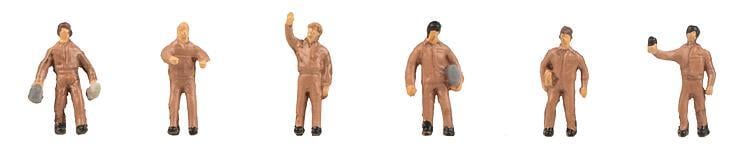 Faller 155609  UPS Parcel Operatives Figure Set N Gauge