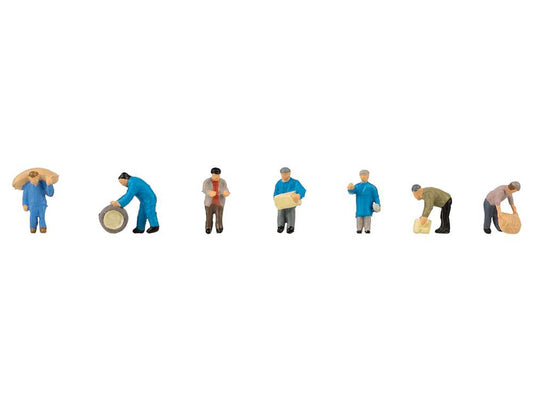 Faller Truckers Figure Set FA155613 N Gauge