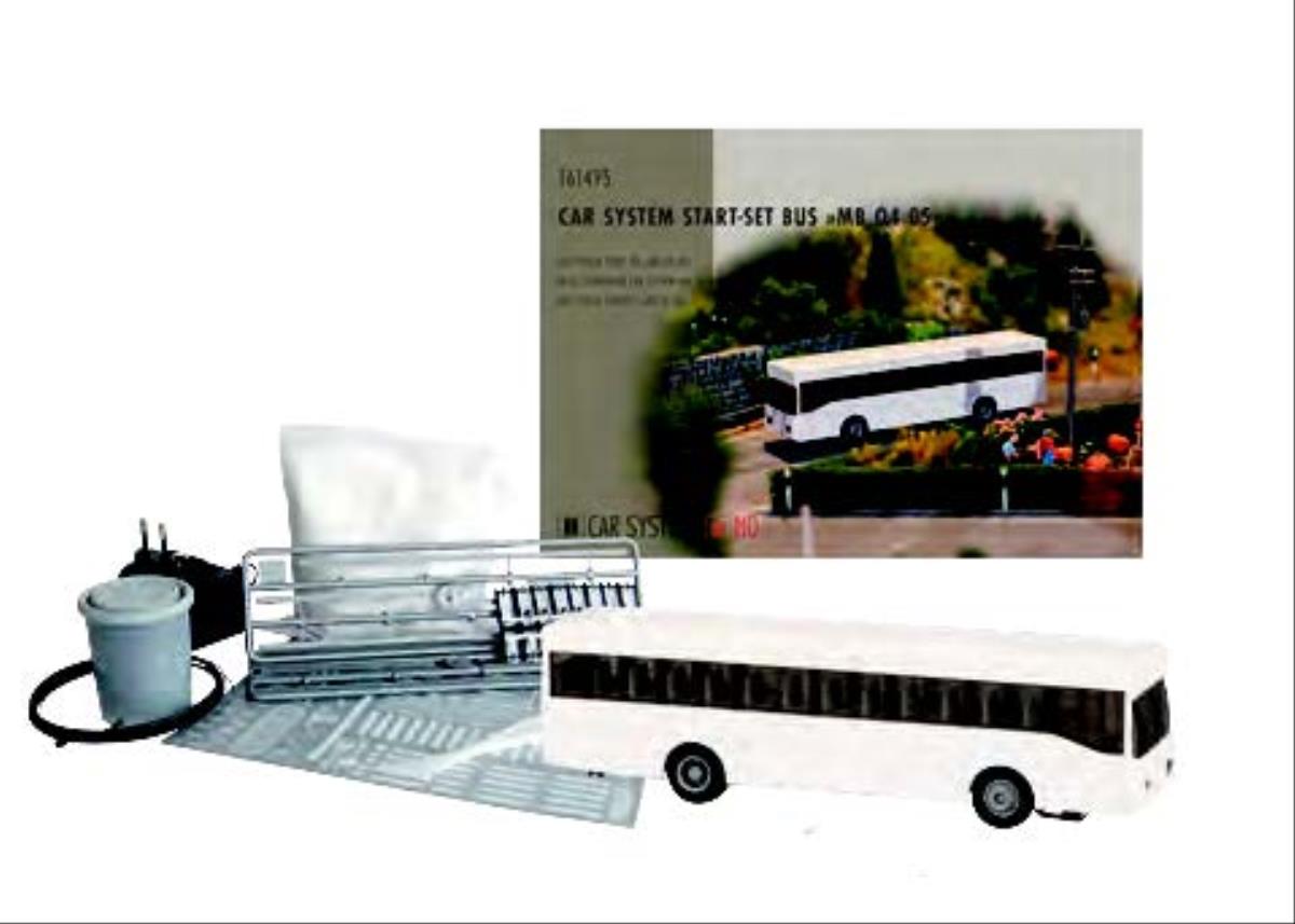 Faller Car System MB O405 Bus Starter Set V FA161495 HO Gauge
