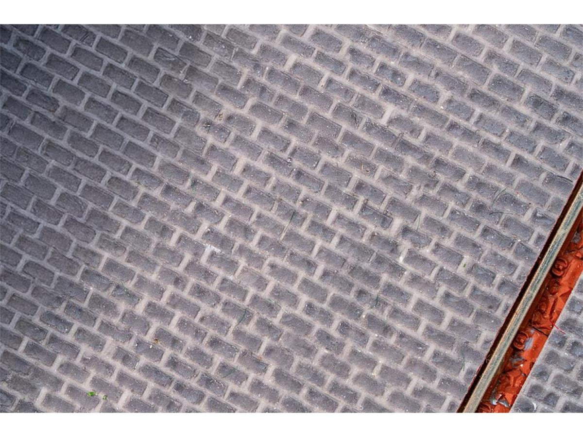 Faller FA170311 Dark Grey Cobblestone Pavement Premium Road Film HO Gauge