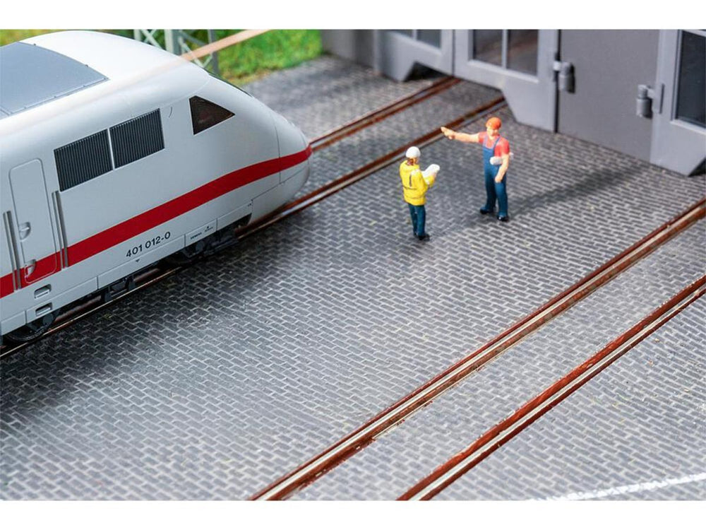 Faller FA170311 Dark Grey Cobblestone Pavement Premium Road Film HO Gauge