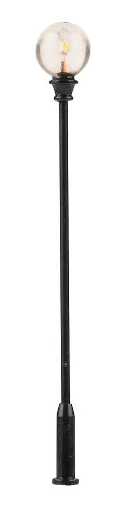 Faller LED Park Light Pole Top Ball Lamp Warm White 71mm (3) FA180113 HO Gauge