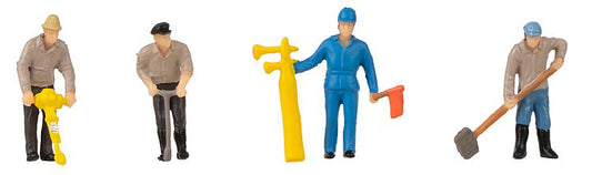 Faller 180238 Track Workers (4) with Sound Effects Module