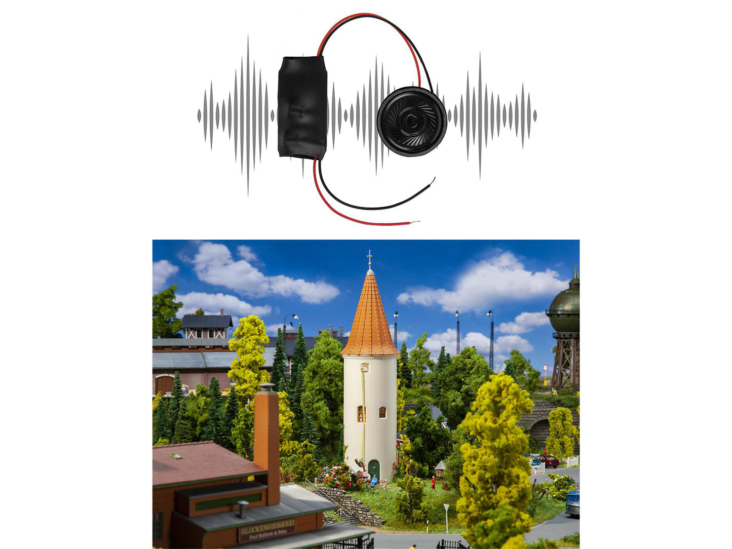 Faller Rapunzel Mini Sound Effect  FA180258