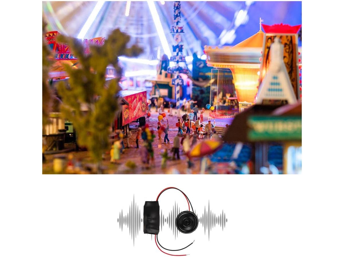 Faller FA180263 Fairground Ride Announcements Mini Sound Effect HO Gauge