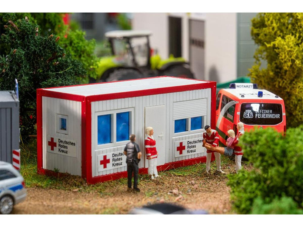 Faller FA180338 Police & DRK Office Mobile Offices Kit VI HO Gauge