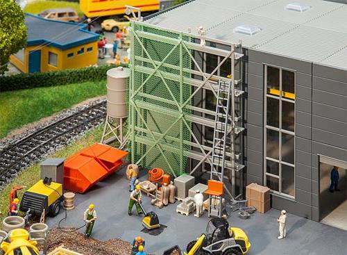 FALLER Building Site Accessory Model Kit IV HO Gauge 180345
