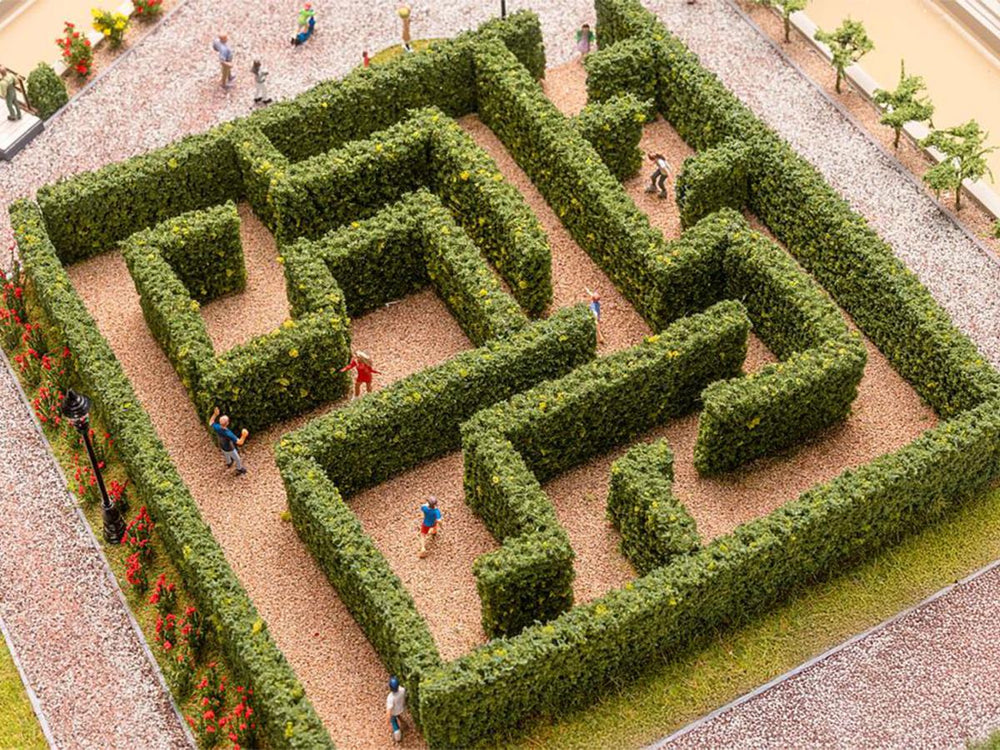 Faller Hedge Maze Kit HO Gauge 180379