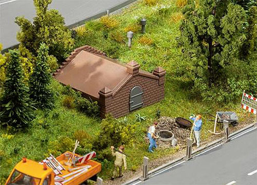 FALLER Well & Spring Protectors Model Kit II HO Gauge 180387