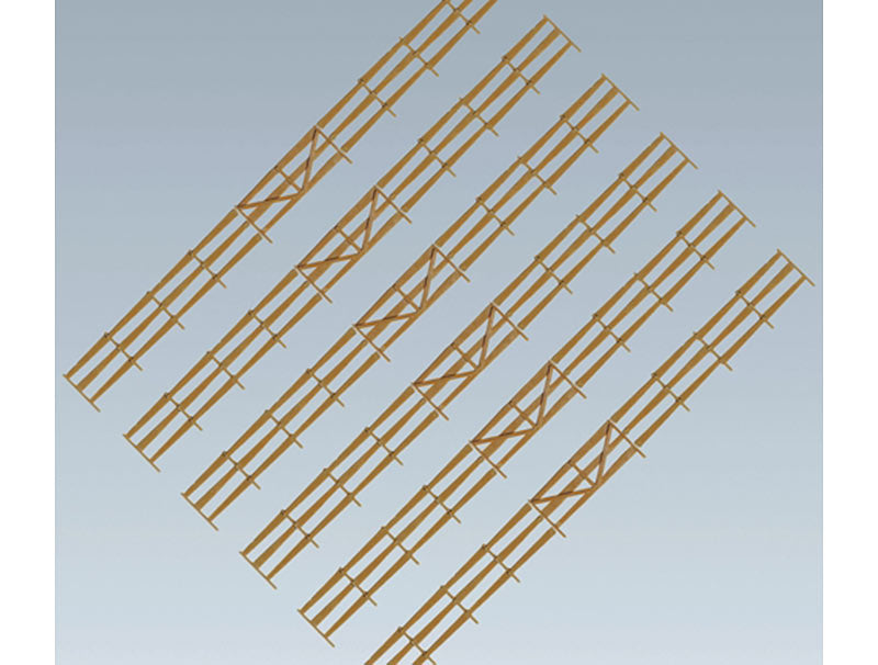 FALLER Bonanza Fencing 1341mm I HO Gauge 180408