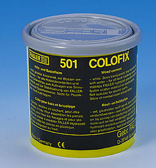 FALLER Colofix White Wood Cement (250g) HO Gauge 180501