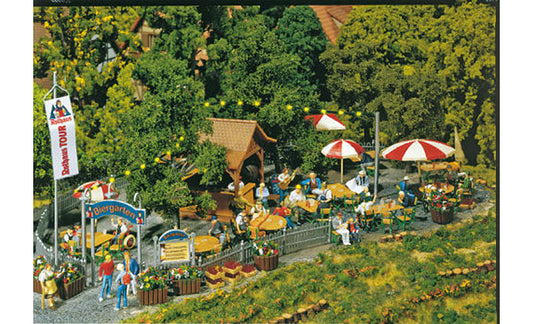 FALLER Beer Garden Model Kit III HO Gauge 180564