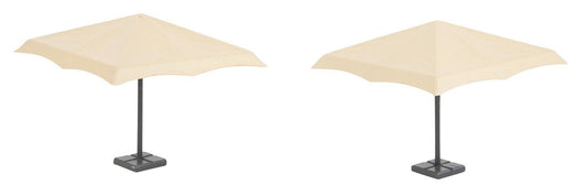 Faller Rectangular Large Parasols (2) VI FA180862 HO Gauge