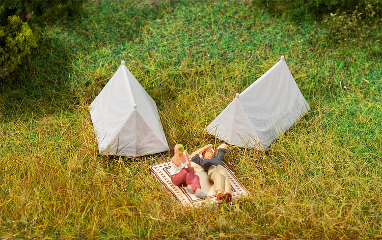 Faller Tents (x4) Layout/Diorama Scenics FA180987 HO Scale – Jadlam ...