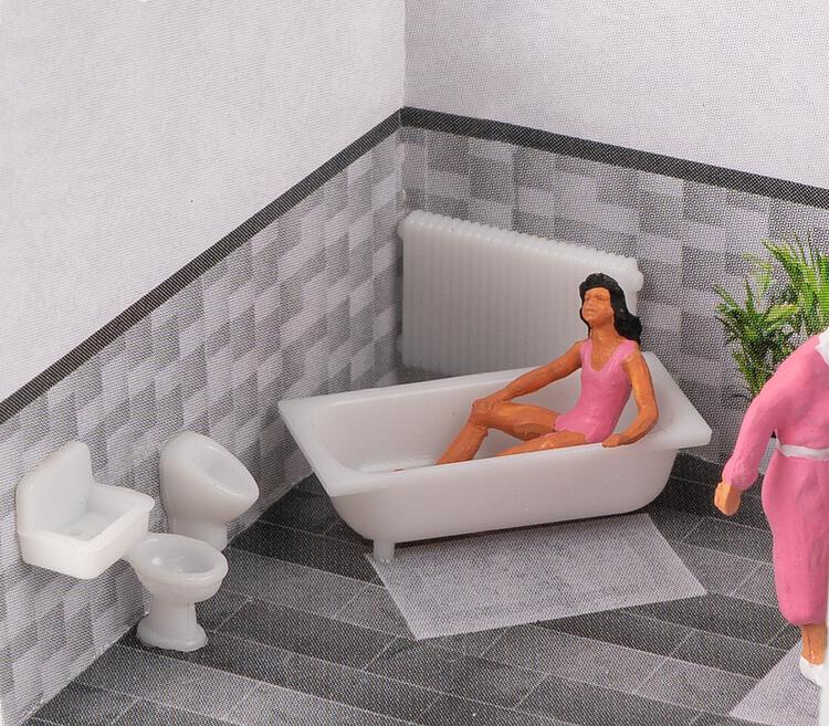 Faller Bathroom Tiling Kit IV FA180993 HO Gauge