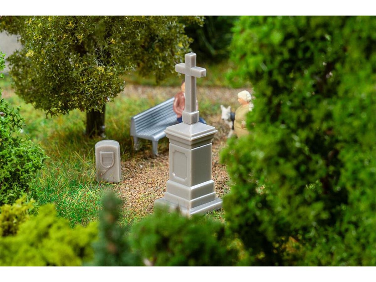 Faller FA180997 Field Cross & Boundary Stone Kit I HO Gauge