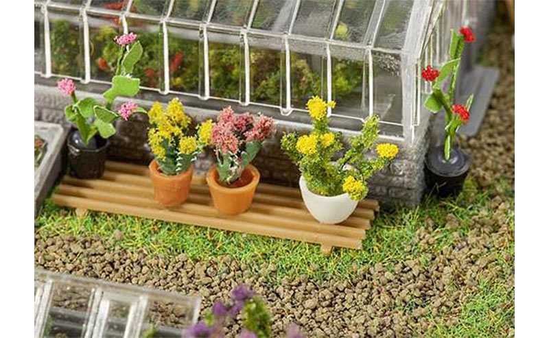 FALLER Pot Plants 13-20mm (6) HO Gauge Scenics 181270